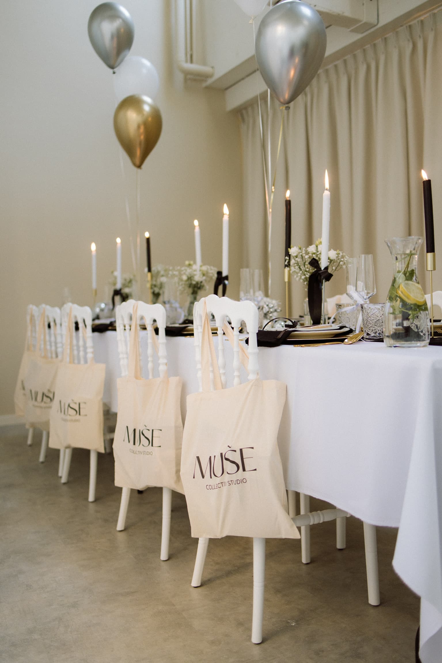 Horeca styling — elegant MUSE diner