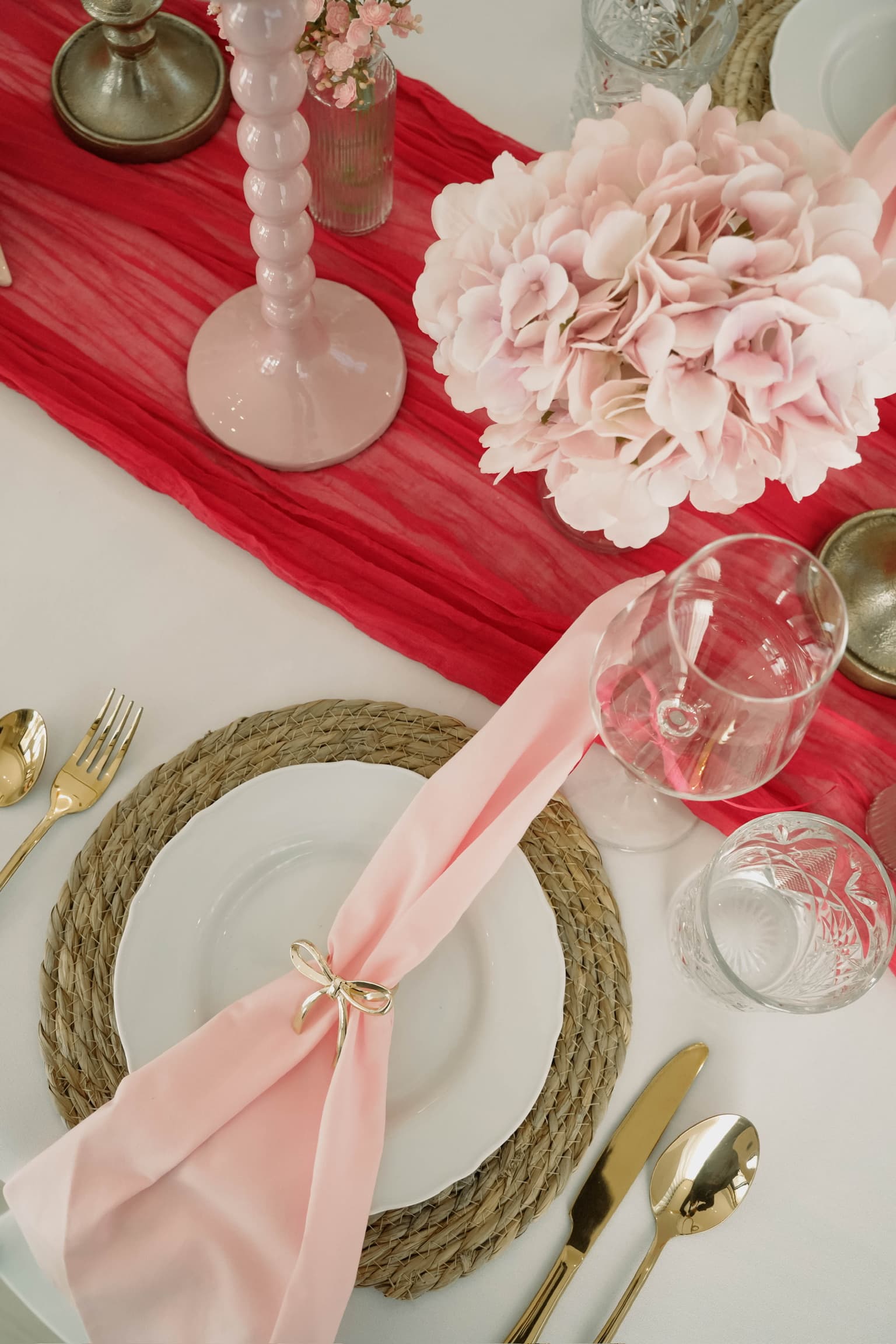 Lumae event styling — elegante tafelsetting